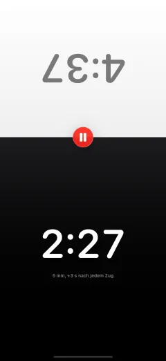 Chess Clock – App Screenshot