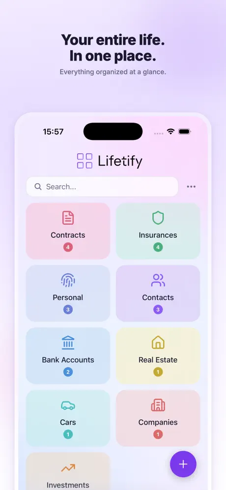 Lifetify App – Das ganze Leben an einem Ort