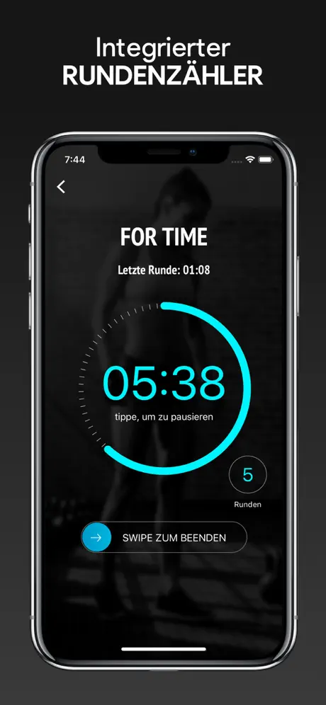 SmartWOD Timer App – Rundenzähler integriert